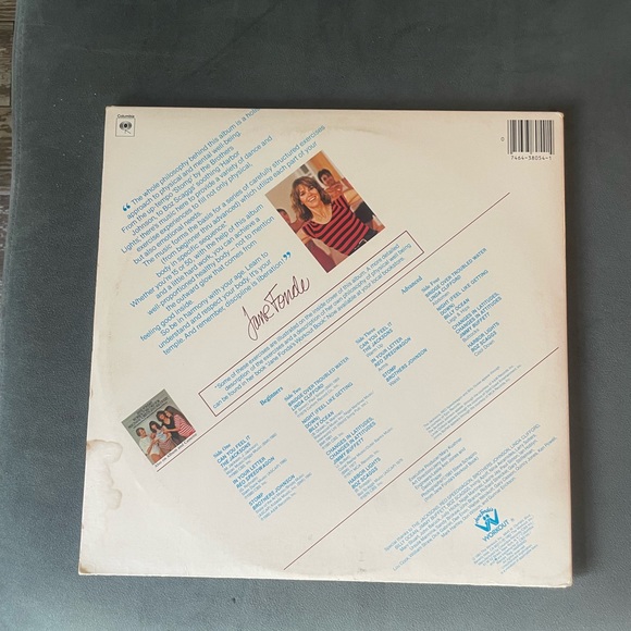 Jane Fonda’s workout vinyl record . Two record set . - Picture 3 of 12